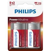 Baterie Philips LR20P2B/10 Alkalické AAA 2ks