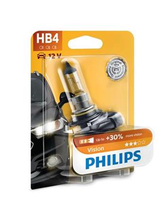 Autožárovka HB4 Philips 9006PRB1, Vision, 1ks v balení