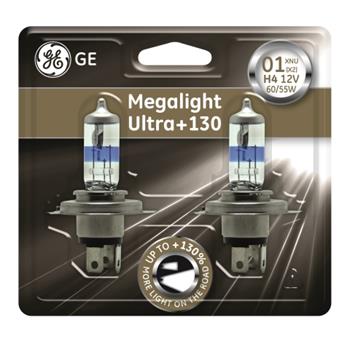 GE H4 Megalight Ultra +130% 2 ks