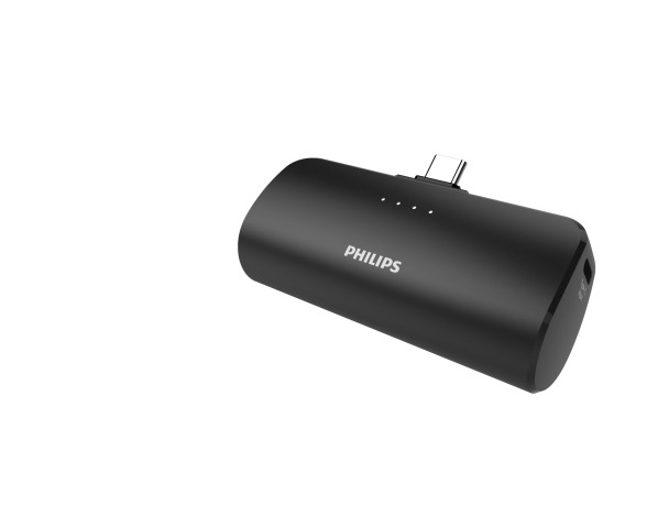 Powerbanka Philips DLP2510C/00, černá, 2500mAh