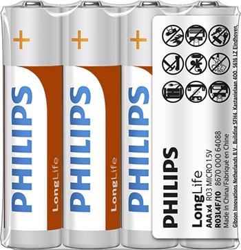 PHILIPS R03L4F/10 - poškozený obal