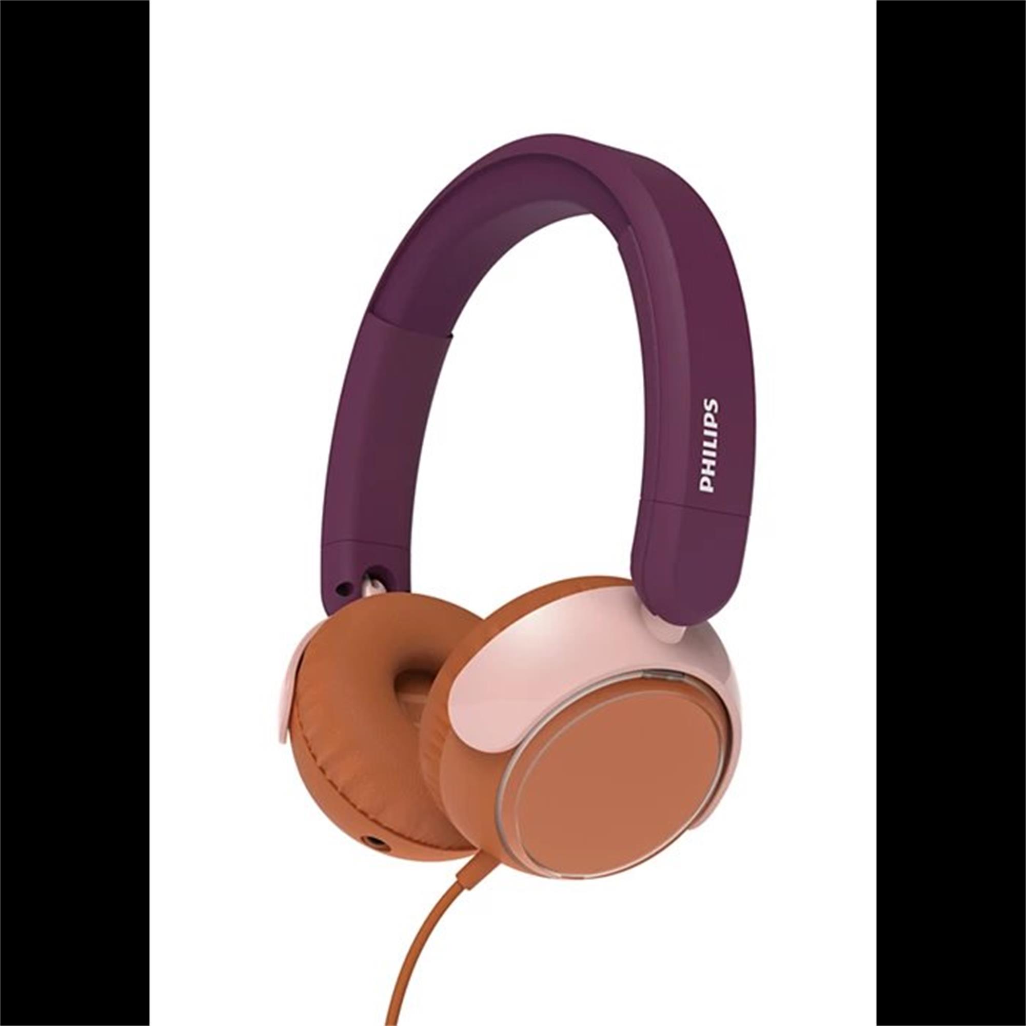 Sluchátka PHILIPS TAK2000MP/00 Purpurově růžová Pro děti