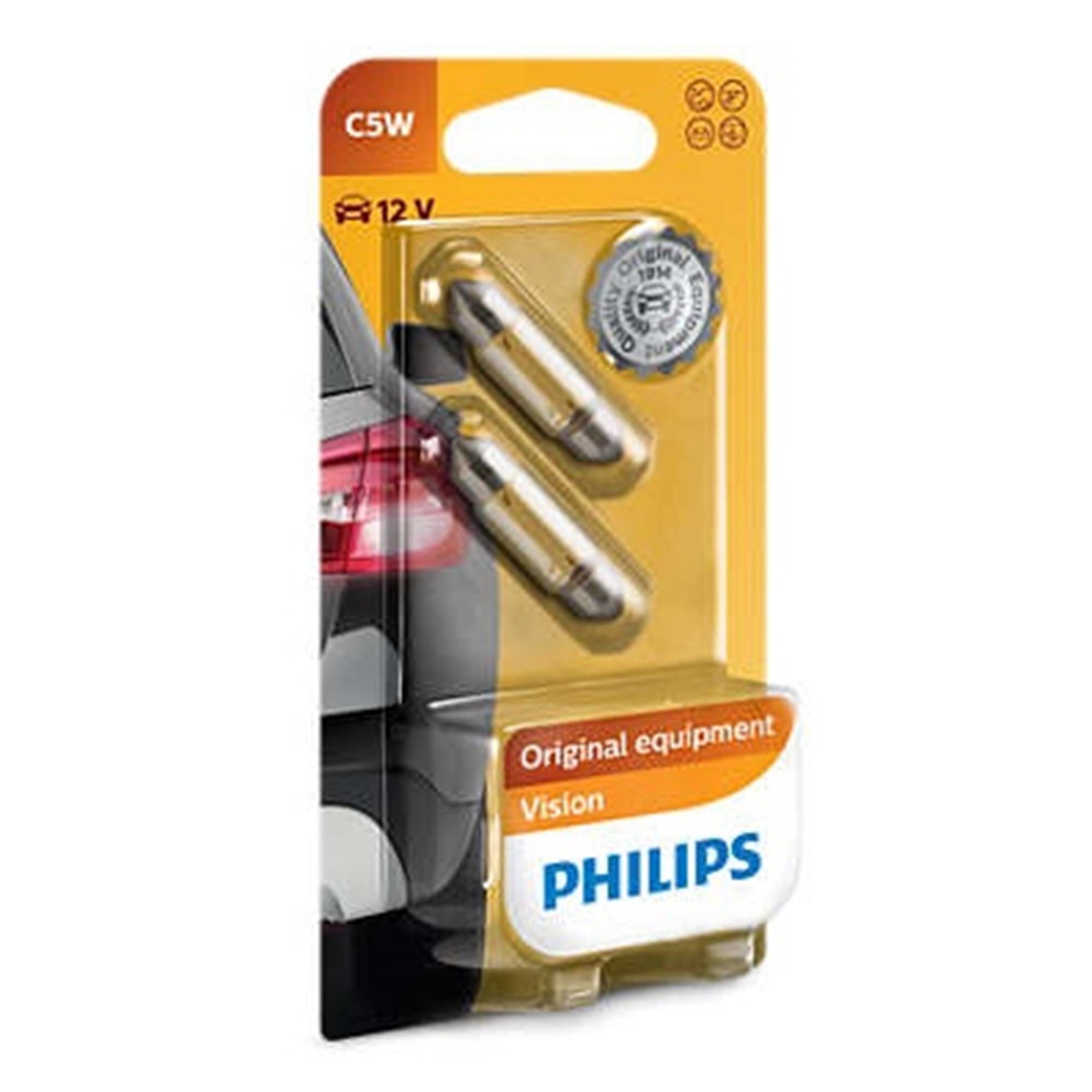 Autožárovka Philips C5W, C5W - 2ks - poškozený obal