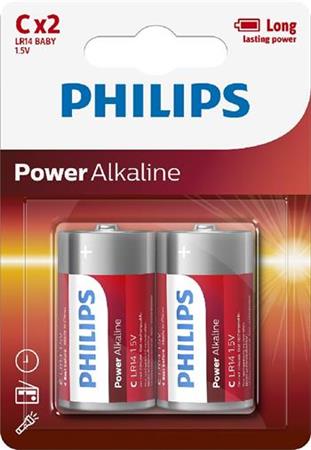 Baterie Philips LR14P2B/10 Power Alkalická C 2ks